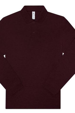 B&C BCU427 - Mens long sleeve poloshirt 210