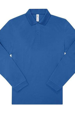 B&C BCU427 - Herenpoloshirt 210 lange mouw