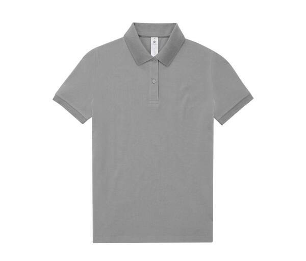 B&C BCW461 - Polo Femme Élégant en Coton Pré-Rétréci