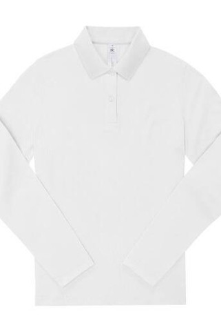 B&C BCW462 - Ladies long sleeve poloshirt