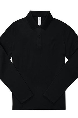 B&C BCW462 - Langärmeliges Poloshirt für Damen