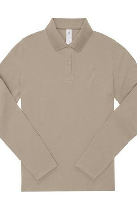 B&C BCW462 - Ladies' long sleeve poloshirt