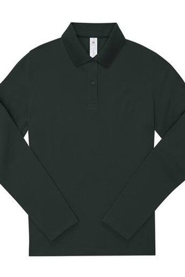 B&C BCW462 - Ladies' long sleeve poloshirt