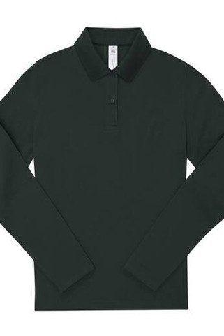 B&C BCW462 - Ladies long sleeve poloshirt
