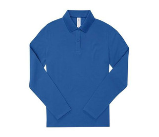 B&C BCW462 - Poloshirt da donna a maniche lunghe
