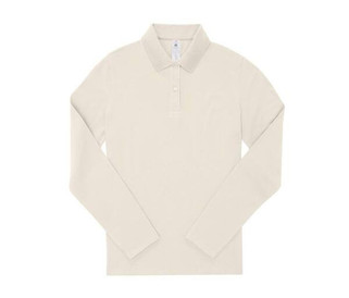 B&C BCW462 - Poloshirt da donna a maniche lunghe