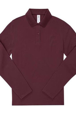 B&C BCW462 - Polo femme manches longues 180