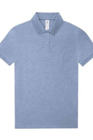 B&C BCW463 - Polo Femme Élégant en Coton Prérétréci