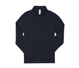 B&C BCW464 - Ladies' long sleeve 210 poloshirt