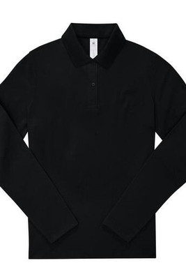 B&C BCW464 - Langärmeliges Poloshirt 210 für Damen