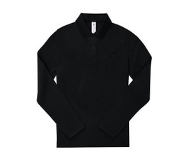 B&C BCW464 - Ladies' long sleeve 210 poloshirt