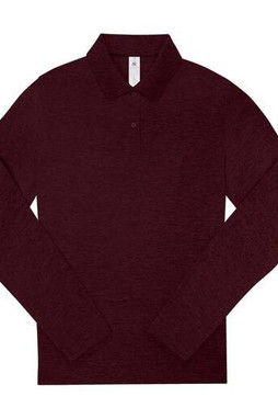 B&C BCW464 - Ladies long sleeve 210 poloshirt