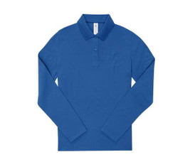 B&C BCW464 - Langärmeliges Poloshirt 210 für Damen