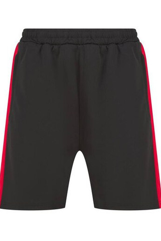 Finden & Hales LV886 - VUXENSTICKADE SHORTS MED DRAGKEDJEFICKOR