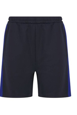 Finden & Hales LV886 - Mens Athletic Knitted Shorts with Zipper Pockets