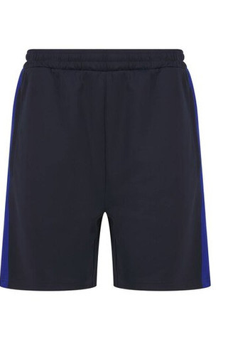 Finden & Hales LV886 - Mens Athletic Knitted Shorts with Zipper Pockets
