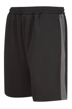 Finden & Hales LV886 - Mens Athletic Knitted Shorts with Zipper Pockets