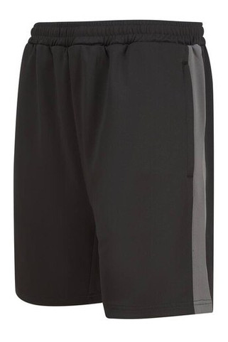 Finden & Hales LV886 - VUXENSTICKADE SHORTS MED DRAGKEDJEFICKOR