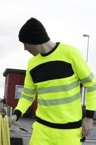 Korntex KX410 - Hög synlighet sweatshirt