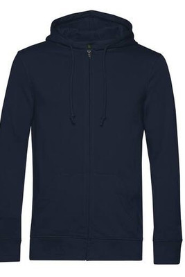 B&C BCU35B - Organic Zipped Hoodie