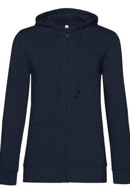 B&C BCW36B - Womens Organic Zipped Hoodie