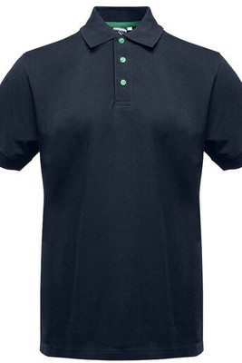 BLACK&MATCH BM100 - Polo boutons contrastés