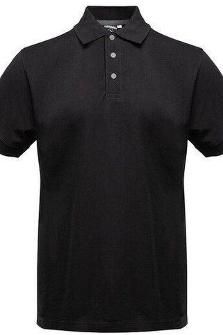 BLACK&MATCH BM100 - Contrasting button poloshirt