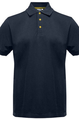BLACK&MATCH BM100 - Polo boutons contrastés