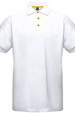 BLACK&MATCH BM100 - Contrasting button poloshirt