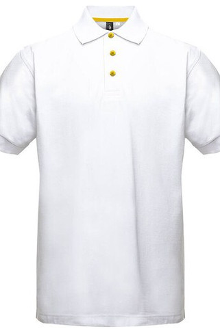 BLACK&MATCH BM100 - Polo boutons contrastés