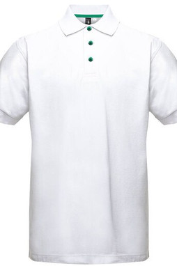 BLACK&MATCH BM100 - Contrasting button poloshirt