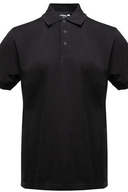 BLACK&MATCH BM100 - Herren Poloshirt mit Kontrastknöpfen und Rippbündchen