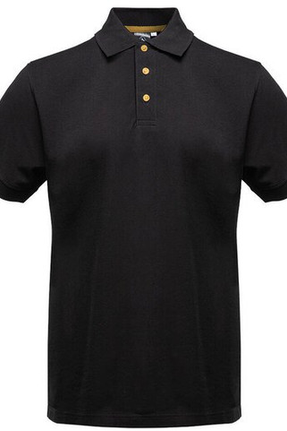 BLACK&MATCH BM100 - Contrasting button poloshirt