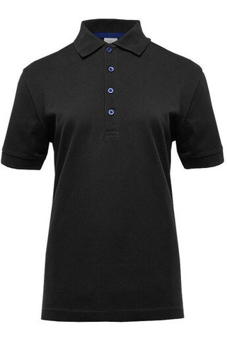 BLACK&MATCH BM101 - Ladies contrasting button poloshirt