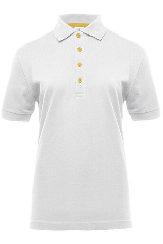 BLACK&MATCH BM101 - Polo femme boutons contrastés