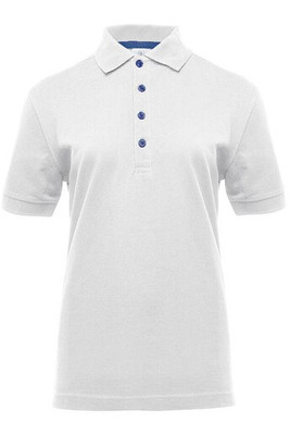 BLACK&MATCH BM101 - Ladies' contrasting button poloshirt