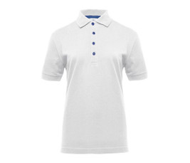 BLACK&MATCH BM101 - Damen Poloshirt mit Kontrastknöpfen und 4er-Leiste