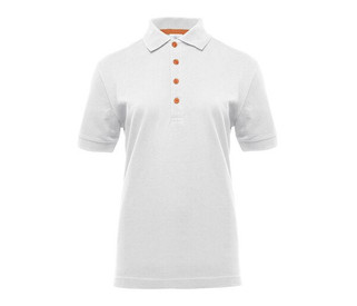 BLACK&MATCH BM101 - Ladies contrasting button poloshirt