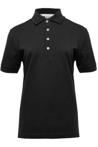 BLACK&MATCH BM101 - Ladies contrasting button poloshirt