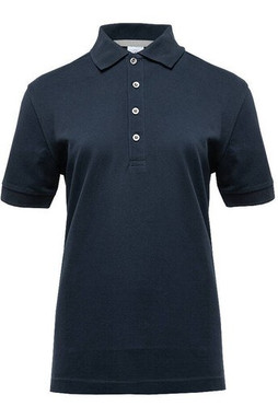 BLACK&MATCH BM101 - Damen Poloshirt mit Kontrastknöpfen und 4er-Leiste