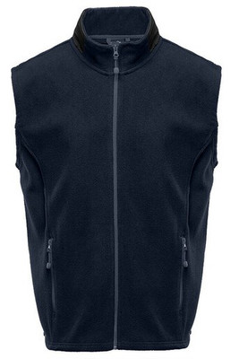Black&Match BM500 - Gecontrasteerde bodywarmer van polar fleece