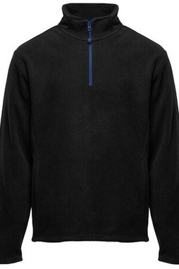 Black&Match BM505 - Giacca in pile con 1/4 di zip