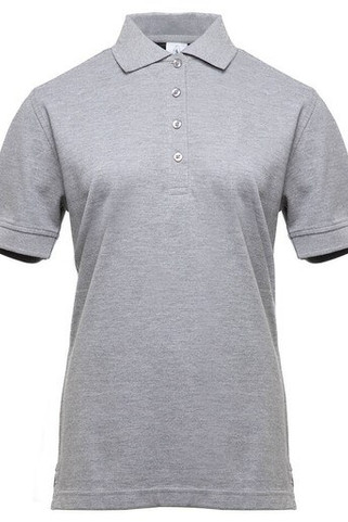 BLACK&MATCH BM101 - Ladies contrasting button poloshirt