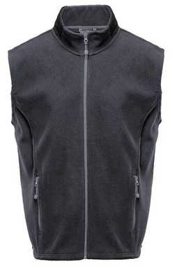 BLACK&MATCH BM500 - Contrasted polar fleece bodywarmer