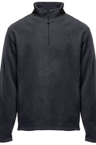 Black&Match BM505 - Comfortabele Fleece Jas met Kwart Rits