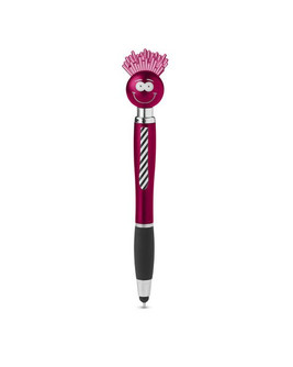 Goofy Group P190 - Goofy Face Light-Up Stylus Pen with Hair and Tie