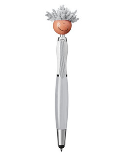 MopToppers PL-1785 - Multicultural Screen Cleaner With Stylus Pen