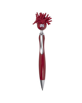 MopToppers PL-1733 - Multifunctional Click-Action Pen with Screen Cleaner