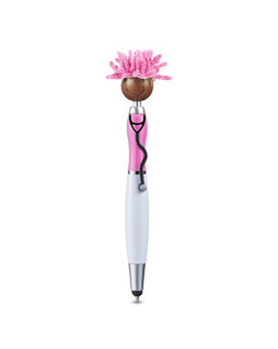 MopToppers P173 - Screen Cleaner With Stethoscope Stylus Pen