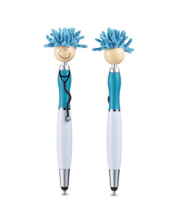 MopToppers PL-1724 - Screen Cleaner With Stethoscope Stylus Pen